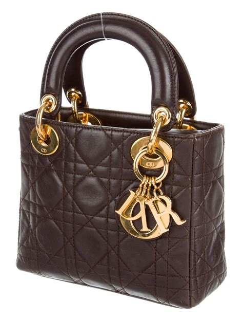 mini dior handbag|small lady dior bag price.